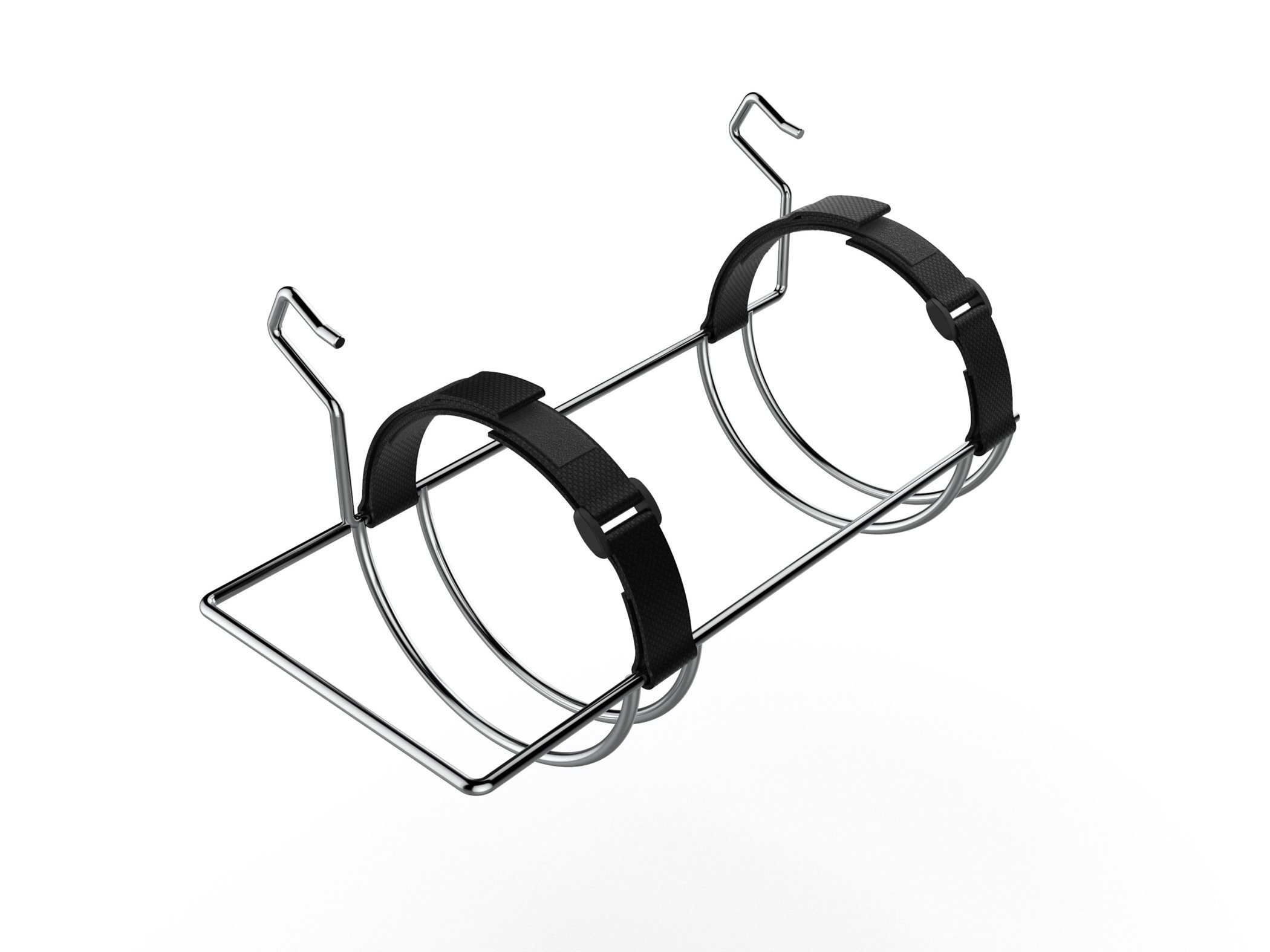 Bottle oxygen holder for the headboard