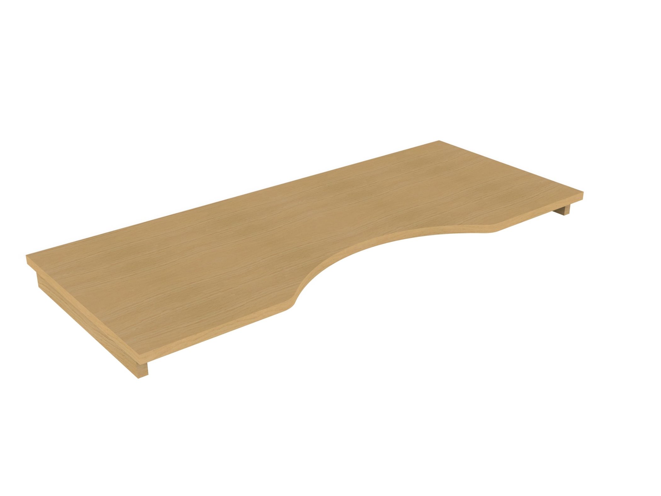 Dining board for wooden side-rails