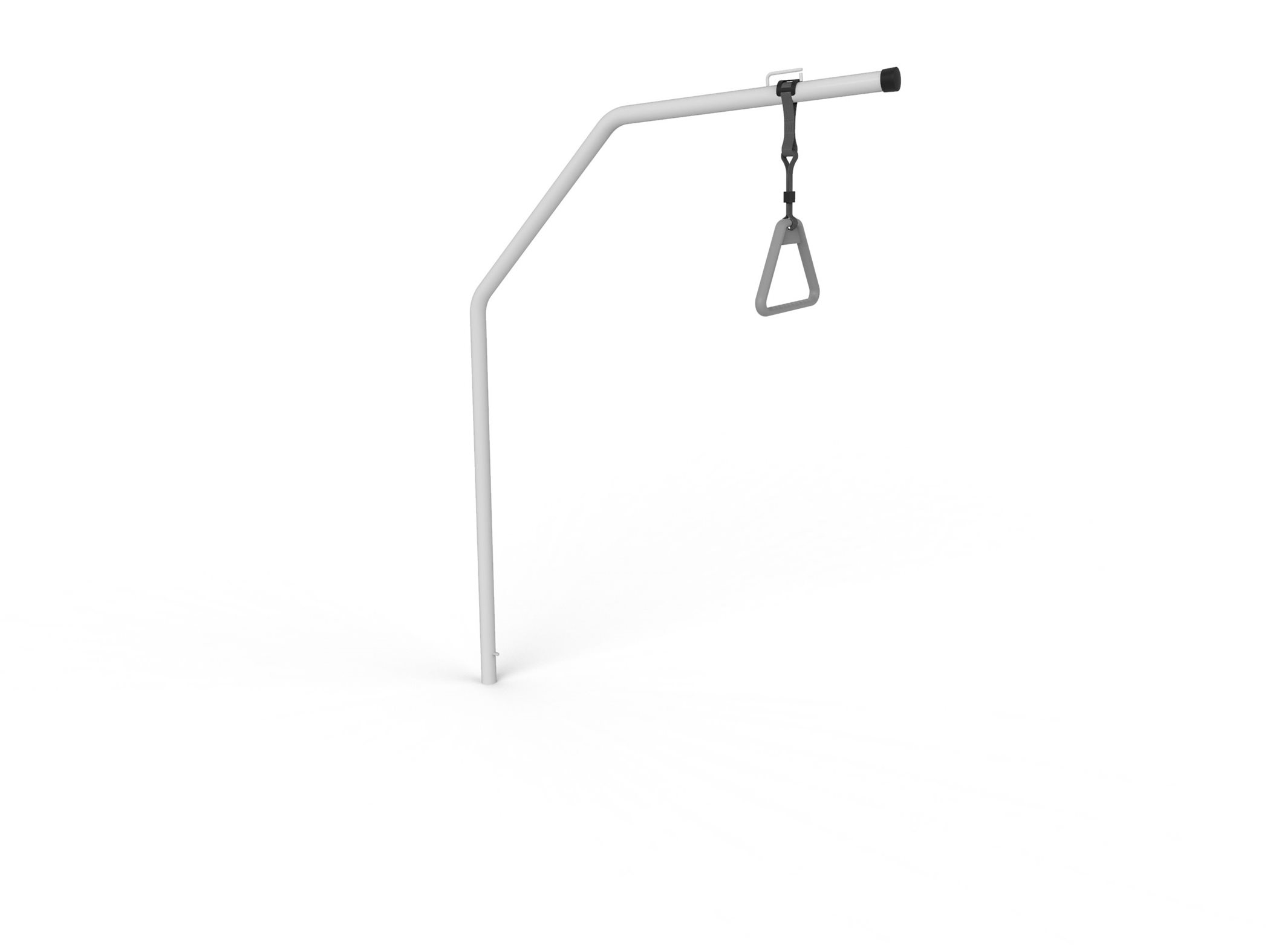 Lifting pole with handle