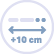 Extension of the loading area 10 cm