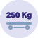 Safe working load 250kg