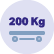 Safe working load 200kg