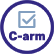 Possibility of C-arm scanning