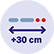 Extension of the loading area 30cm